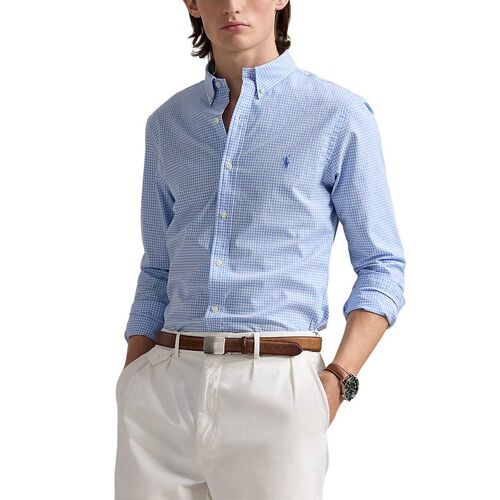 Polo Ralph Lauren Custom Fit Gingham Stretch Poplin Shirt